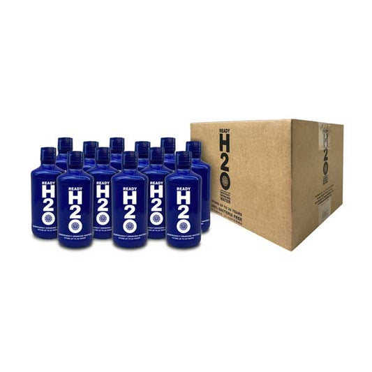 Ready H2O Emergency Drinking Water Blue Wrap 1 Liter bottles