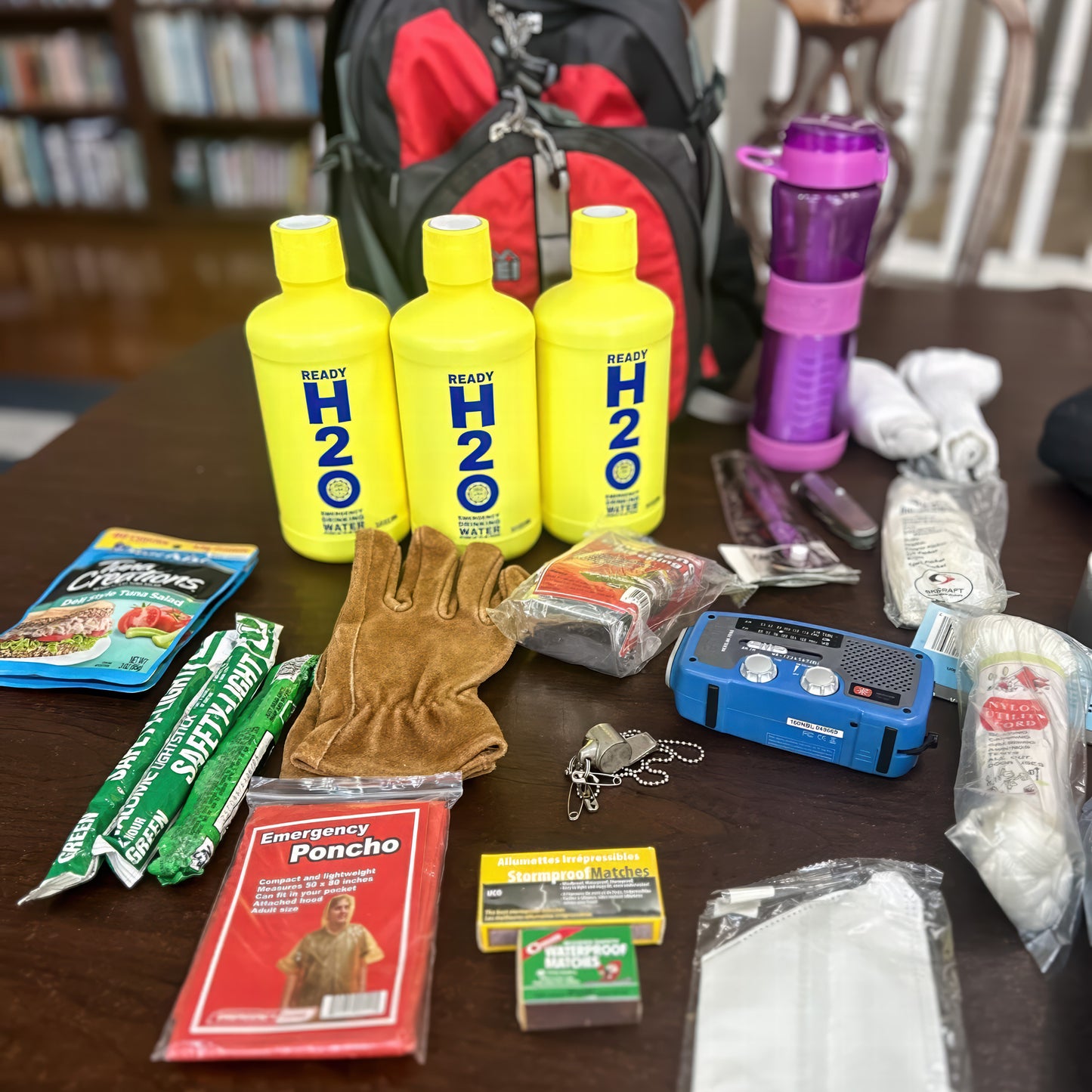 readyh20 water 20 year shelf life bottled water for emergency preparation kits and bugout bags