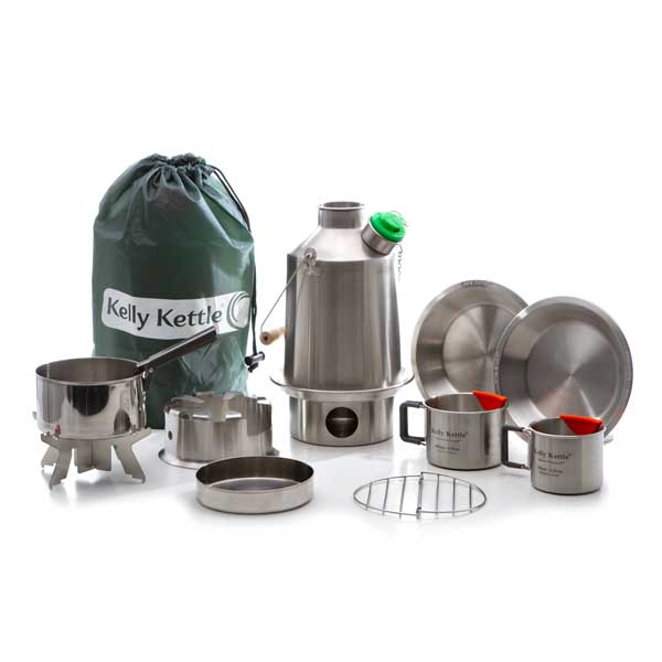 Kelly Kettle Ultimate 'Scout' Kit - VALUE DEAL (Stainless steel)